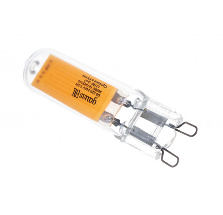 Gauss LED G9 AC220-240V 5.5W 480lm 3000K Glass 1/10/200 10780910 GAUSS - krselo-experts.ru – фото 1