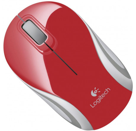 Мышь Logitech Mini Mouse M187- RED Logitech - krselo-experts.ru – фото 1