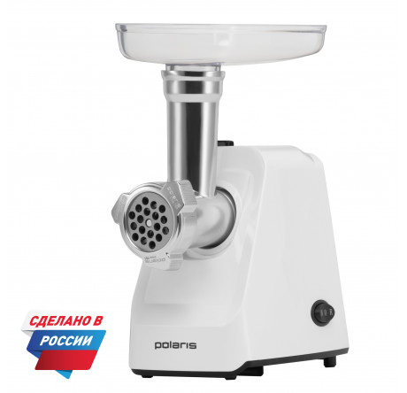 Мясорубка Polaris PMG 1852 белая Polaris - krselo-experts.ru – фото 1