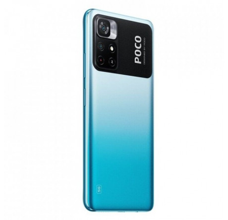 Смартфон POCO M4 Pro 5G 64 ГБ голубой Poco - krselo-experts.ru – фото 1