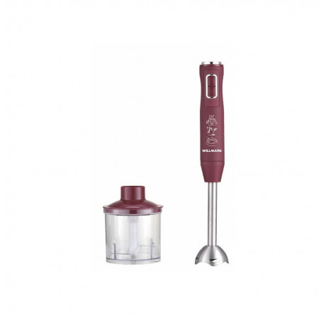 Блендер Willmark WHB-1250PS бордовый  WILLMARK - krselo-experts.ru – фото 1
