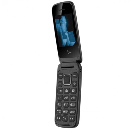 Мобильный телефон F+Flip2 Black F+ - krselo-experts.ru – фото 1
