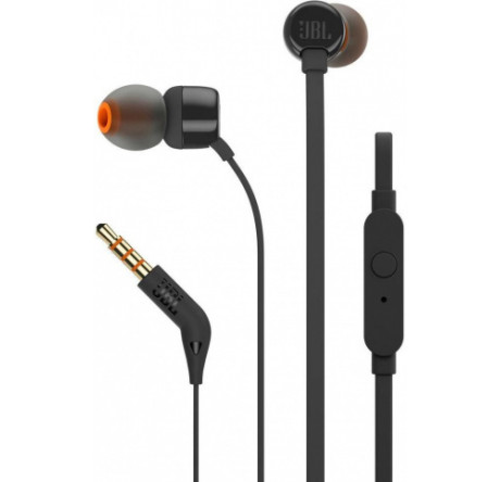 JBL T110, черная Гарнитура JBL - krselo-experts.ru – фото 1