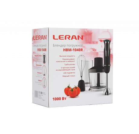 Блендер погружной Leran HBM-1040R Leran - krselo-experts.ru – фото 2