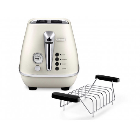 Тостер Delonghi CTI 2103.W DE LONGHI - krselo-experts.ru – фото 2