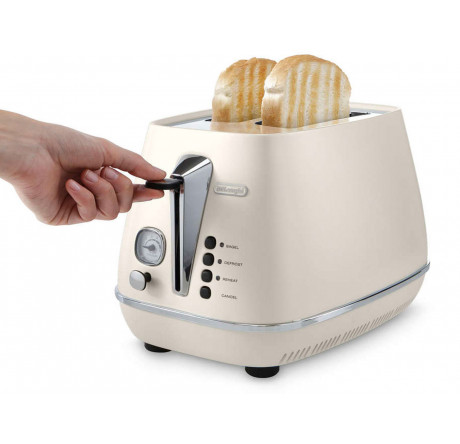 Тостер Delonghi CTI 2103.W DE LONGHI - krselo-experts.ru – фото 3