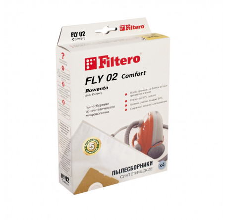 Пылесборник Filtero FLY 02 (4) Comfort Filtero - krselo-experts.ru – фото 1