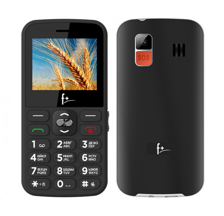 Мобильный телефон F+ Ezzy С5 черный F+ - krselo-experts.ru – фото 1
