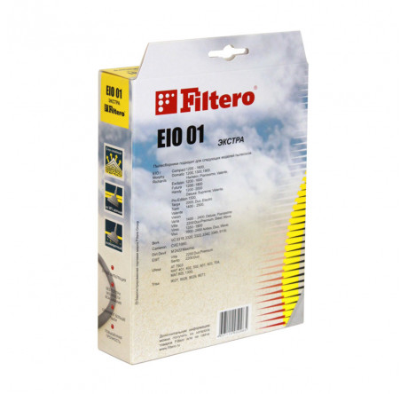 Пылесборник Filtero EIO 01 (4) ЭКСТРА Filtero - krselo-experts.ru – фото 1