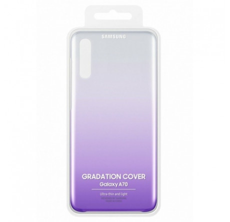 Samsung для Samsung Galaxy A10 Gradation Cover фиолетовый (EF-AA105CVEGRU) Чехол (клип-кейс)  Samsung - krselo-experts.ru – фото 1
