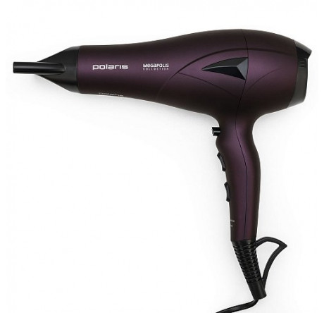 Фен Polaris PHD 2010Ti megapolis collection фиолетовый Polaris - krselo-experts.ru – фото 1