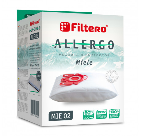 Пылесборник Filtero MIE 02 (4) Allergo  Filtero - krselo-experts.ru – фото 1