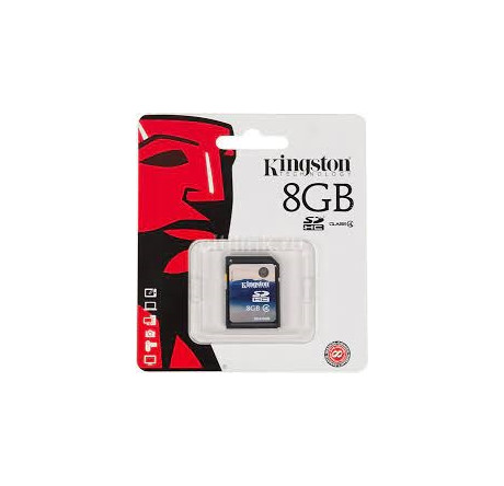 Карта памяти SDHC Kingston 8GB (SD4/8GB) Kingston - krselo-experts.ru – фото 1