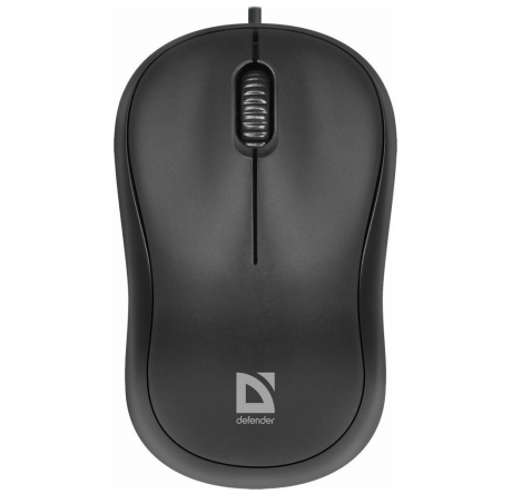 Мышь Defender Patch MS-759, 3 кнопки,1000 dpi черный 52759 Defender - krselo-experts.ru – фото 1