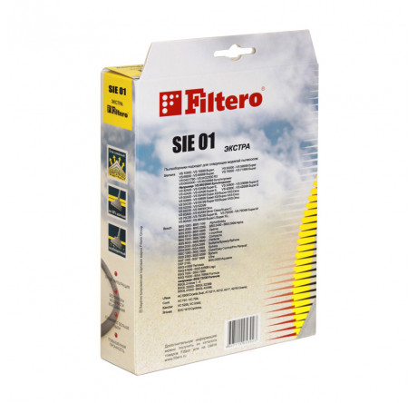 Пылесборник Filtero SIE 01 (4) ЭКСТРА Filtero - krselo-experts.ru – фото 1