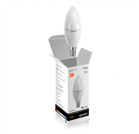 GAUSS LED ELEMENTARY GLOBE 6W E14 GAUSS - krselo-experts.ru – фото 2