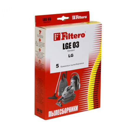 Пылесборник Filtero LGE 03 (5) Standard Filtero - krselo-experts.ru – фото 1