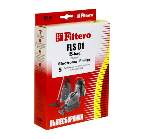 Пылесборник Filtero FLS 01 (S-bag) (5) Standard Filtero - krselo-experts.ru – фото 1