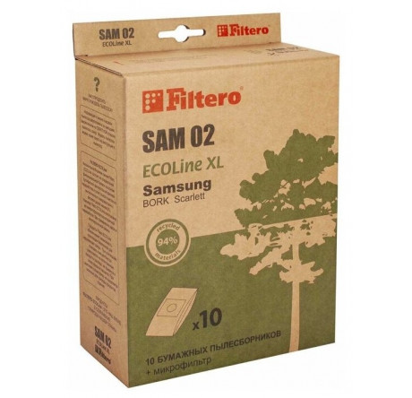 Пылесборник Filtero SAM 02 (10+) XL ECOLine Filtero - krselo-experts.ru – фото 1