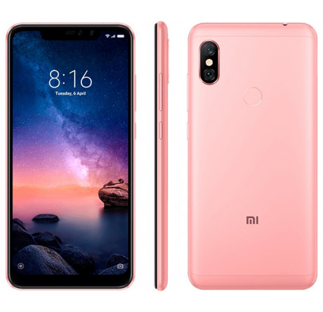 Смартфон Xiaomi Redmi Note 6 Pro Rose Gold  64ГБ Xiaomi - krselo-experts.ru – фото 1