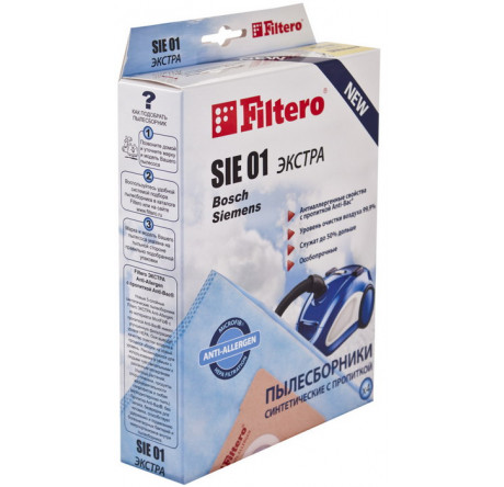 Пылесборник Filtero SIE 01 (4) Comfort Filtero - krselo-experts.ru – фото 1