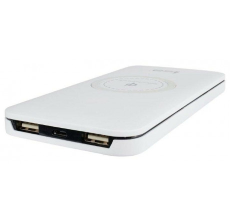 Isa W2  8000 mAh с функцией беспроводной зарядки черный 112121 Внешний аккумулятор  ISA - krselo-experts.ru – фото 1