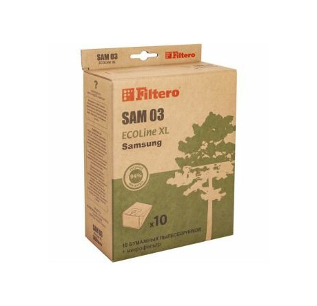 Пылесборник Filtero SAM 03 (10+) XL ECOLine Filtero - krselo-experts.ru – фото 1