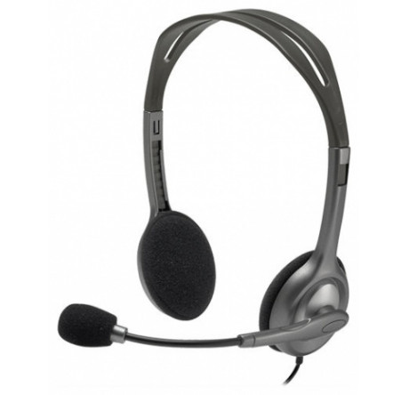 Наушники Logitech Гарнитура Stereo Headset H111 Logitech - krselo-experts.ru – фото 1