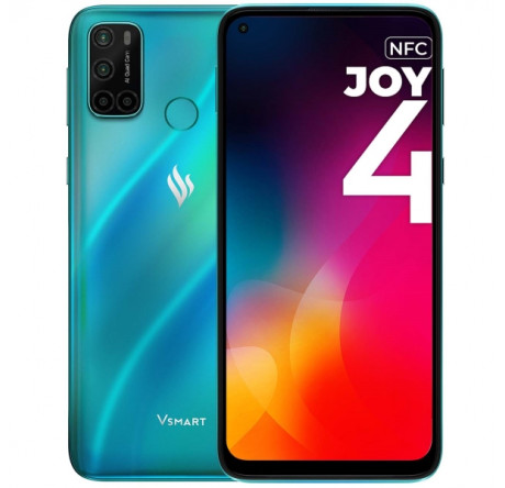 Смартфон Vsmart Joy 4 4G+64G FV441AEGNERUS бирюзовый VSMART - krselo-experts.ru – фото 1