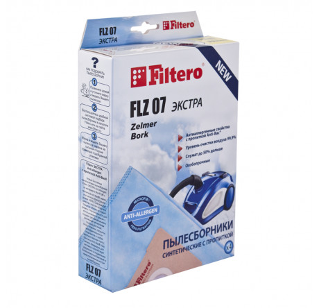 Пылесборник Filtero FLZ 07 (4) ЭКСТРА Filtero - krselo-experts.ru – фото 1