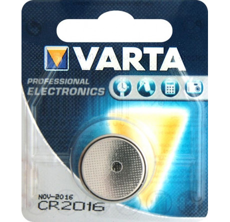 VARTA ELECTRONICS CR 2016 06016101401 элемент питания  Varta - krselo-experts.ru – фото 1