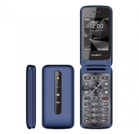 Мобильный телефон teXet TM-408 красный TeXet - krselo-experts.ru – фото 1