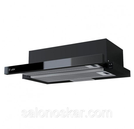 Вытяжка Lex HUBBLE G 2M 600 BLACK LEX - krselo-experts.ru – фото 1