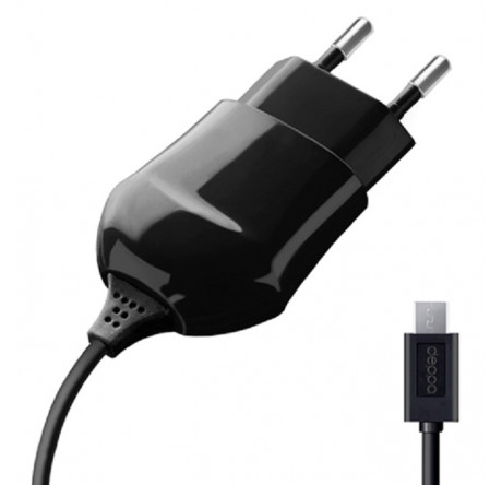 Deppa СЗУ mini USB, 1A, черный, Prime Line Зарядное устройство  DEPPA - krselo-experts.ru – фото 1