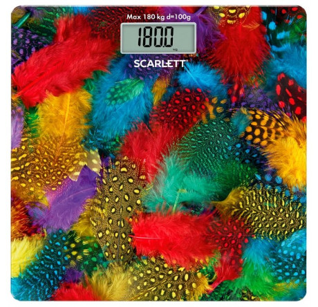 Весы напольные Scarlett SC-BS33E033 перья Scarlett - krselo-experts.ru – фото 1