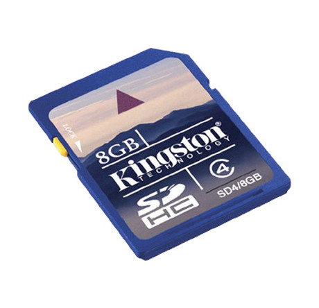 Карта памяти SDHC Kingston 8GB (SD4/8GB) Kingston - krselo-experts.ru – фото 2