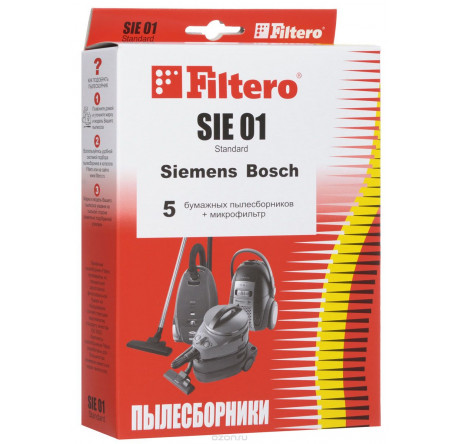 Пылесборник Filtero SIE 01 (5) Standard Filtero - krselo-experts.ru – фото 1