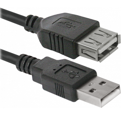 Defender USB02-10 USB2.0 AM-AF, 3.0м Кабель  Defender - krselo-experts.ru – фото 1